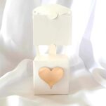 Pudełeczko winietka krzesełko SERCE ZŁOTO - 2