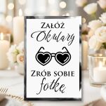 NAPIS ZAŁÓŻ OKULARY KOLOR DO WYBORU - 2