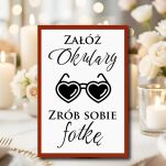 NAPIS ZAŁÓŻ OKULARY KOLOR DO WYBORU - 6