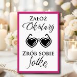 NAPIS ZAŁÓŻ OKULARY KOLOR DO WYBORU - 7