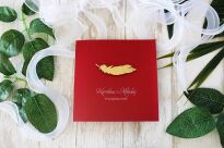 KW NW-112 ZŁOTE PIÓRKO BORDO - 2