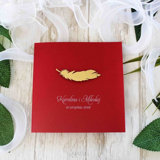 KW NW-112 ZŁOTE PIÓRKO BORDO