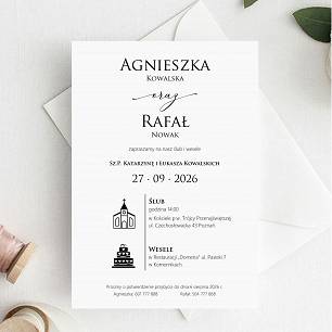 ZAPROSZENIA FORMAT B6 WZ2