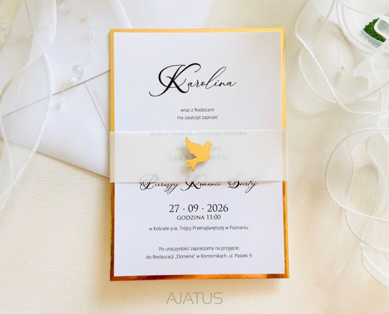 JKZ B6 ZŁOTE KOMUNIA