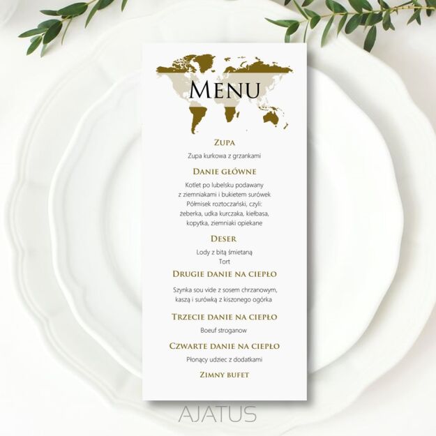 MENU PODRÓŻ ZŁOTO/ECO