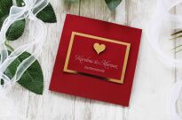 JKZ BORDO KWADRAT ZŁOTO - 2