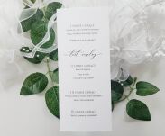 NUMERY STOŁÓW + MENU stojące trójkątne - 3