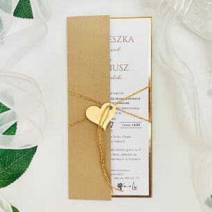 ZŁOTO-CIEMNY BEŻ OKŁADKA/ETUI DL