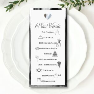 PLAN WESELA SREBRNY SERCE 3D