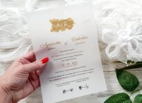 A5 ZAPROSZENIA INICJAŁY -57 KALKA - 2