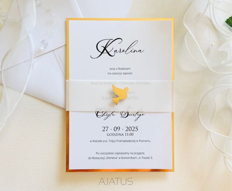 JKZ B6 ZŁOTE CHRZEST ŚWIĘTY