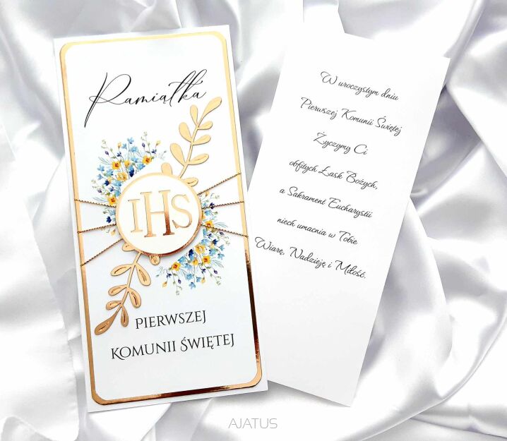 Kartka DL KOMUNIA ŚWIĘTA