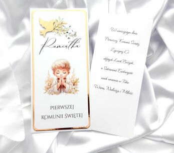 Kartka DL KOMUNIA ŚWIĘTA