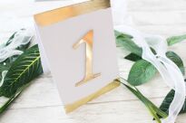 Numery Stołów ZŁOTO FOTO - 3