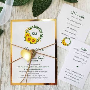 JKZ-A6 ZŁOTO-6 SŁONECZNIKI