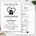 ZAPROSZENIA FORMAT B6 KOTKI-2 - 2