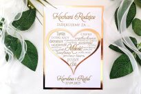 Podziękowania dla Rodziców ZŁOTE SERCE A5 - 2