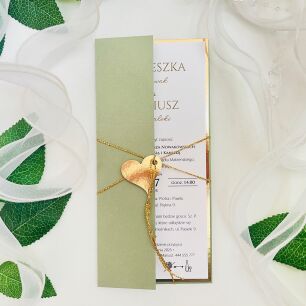 ZŁOTO-ZIELEŃ OKŁADKA/ETUI DL