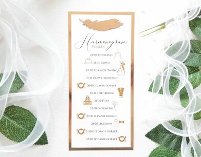 HARMONOGRAM WESELA PIÓRKO 3D