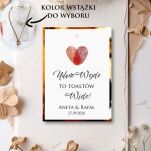 Zawieszki na alkohol ODCISKI PALCÓW ZŁOTO - 2