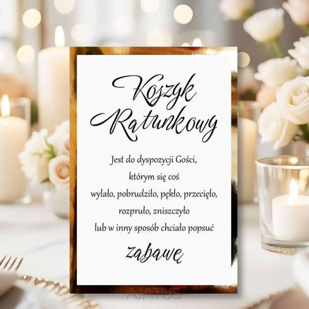 KOSZYK RATUNKOWY/KOLOR DO WYBORU