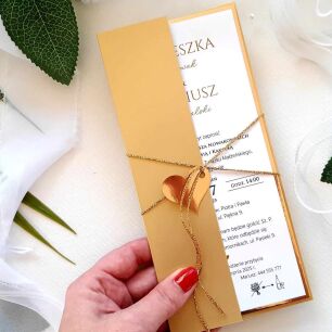 ZŁOTO-ZŁOTO OKŁADKA/ETUI DL