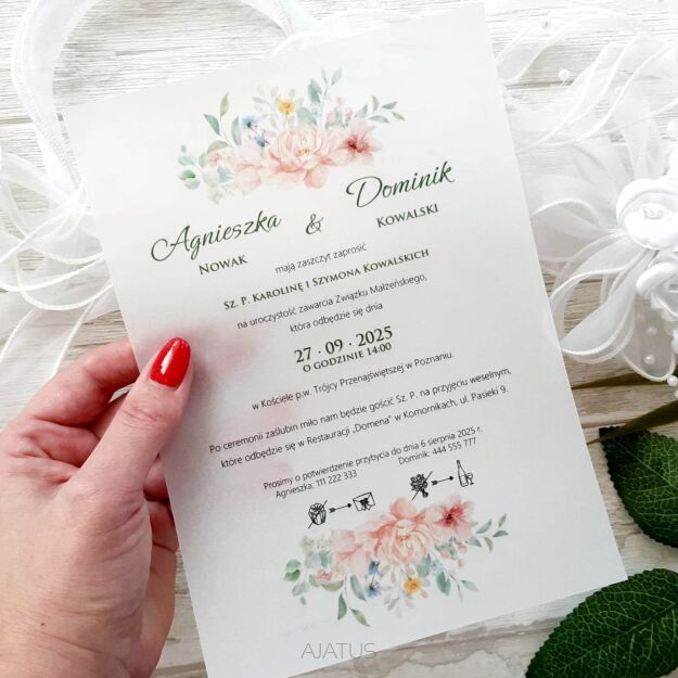 A5 ZAPROSZENIA -54 KALKA