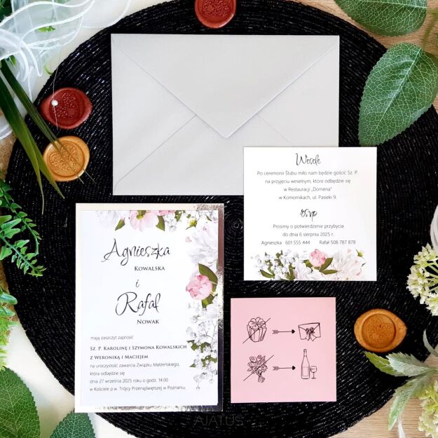 JKS SREBRO KWIATY GIPSÓWKA