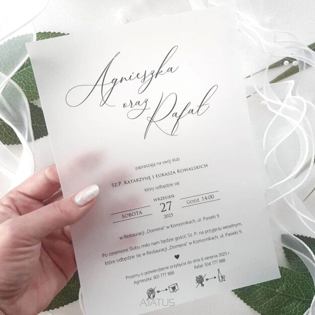 A5 ZAPROSZENIA -94 KALKA