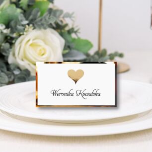 Winietki SERCE ZŁOTE