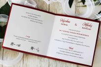 KW NW-116 ZŁOTE SERDUSZKO BORDO - 3