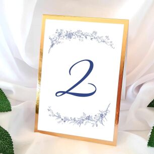 Numery Stołów ZŁOTO 62