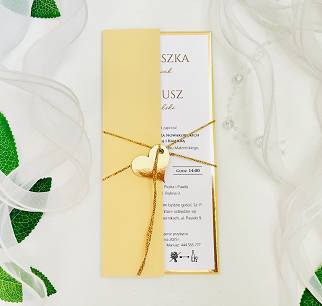 DL ZŁOTO / JASNY BEŻ OKŁADKA/ETUI