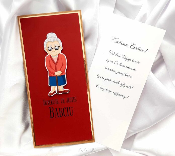 Kartka DL DLA BABCI