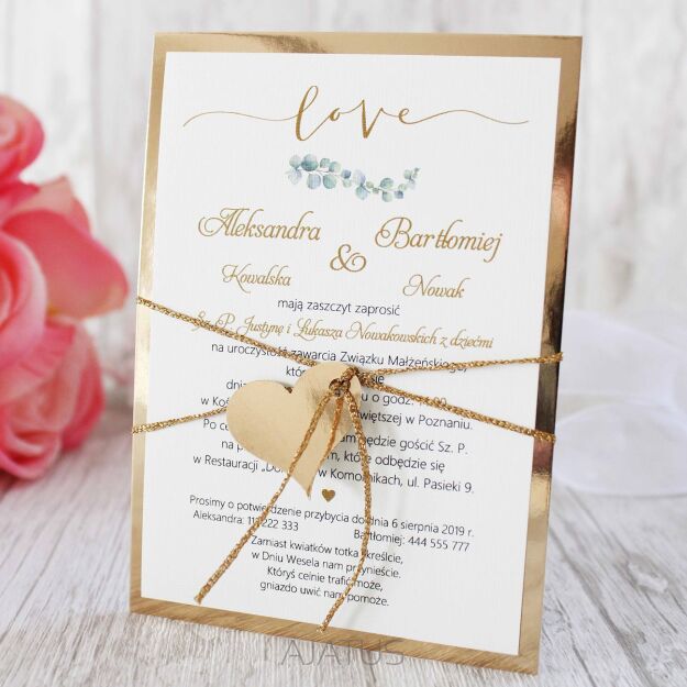 LOVE_JKZ ZŁOTO SERCE