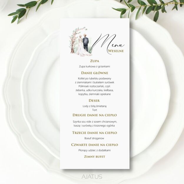 M-91 MENU/ZŁOTO/SREBRO