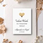 Zawieszki na alkohol ZŁOTE SERCE 3D - 2