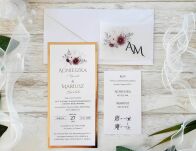 DL ZŁOTO KALKA KWIATY - 1 - 4