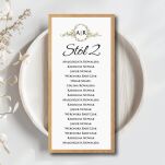 PLAN STOŁÓW ORNAMENT INICJAŁY ECO/ZŁOTO - 3