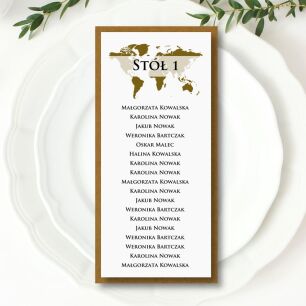 PLAN STOŁÓW PODRÓŻ ECO/ZŁOTO