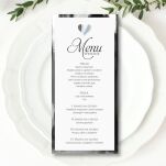 MENU SERCE 3D SREBRO - 2