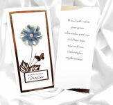 Kartka DL NA URODZINY KWIAT-3 - 2