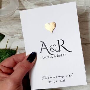 JKZ SK A6 ZŁOTE SERDUSZKO 3D