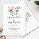 KOD018 ZAPROSZENIA FORMAT B6 KWIATY2 - 2