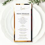 MENU LOVE 1/ZŁOTO - 2