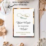 Zawieszki na alkohol LOVE 2/ZŁOTO - 2