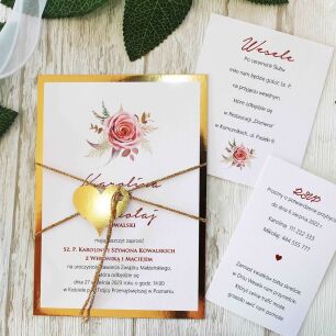 JKZ-A6 ZŁOTO-3 RÓŻA