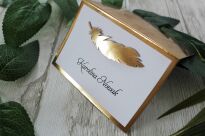 Winietki Seria ZŁOTO PIÓRKO - 2