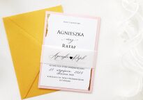 A6 RÓŻ DWUKARKOWE OPASKA  - 1 - 3