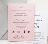 A6 RÓŻ DWUKARKOWE OPASKA  - 1 - 7